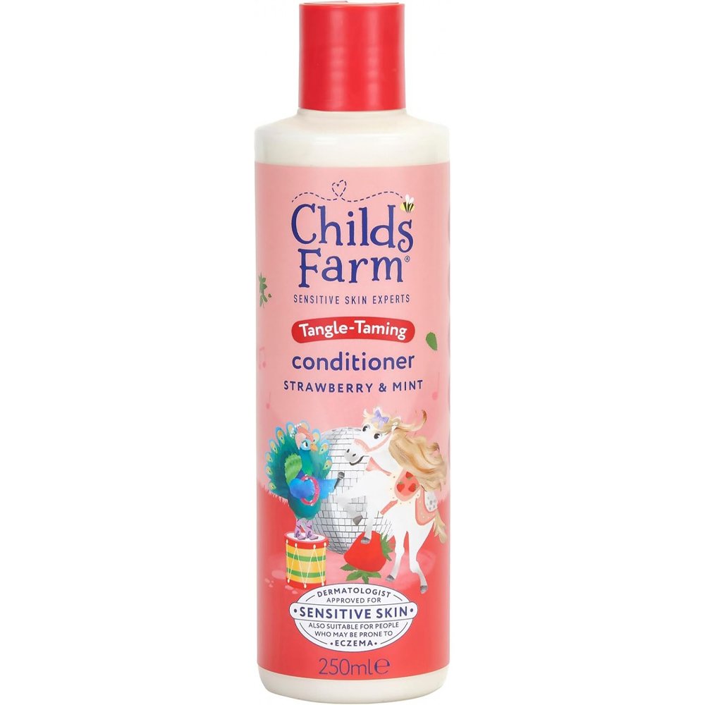 Childs Farm Childs Farm Tangle-Taming Strawberry & Mint Conditioner Παιδική Μαλακτική Κρέμα Μαλλιών με Άρωμα Φράουλα & Μέντα 250ml