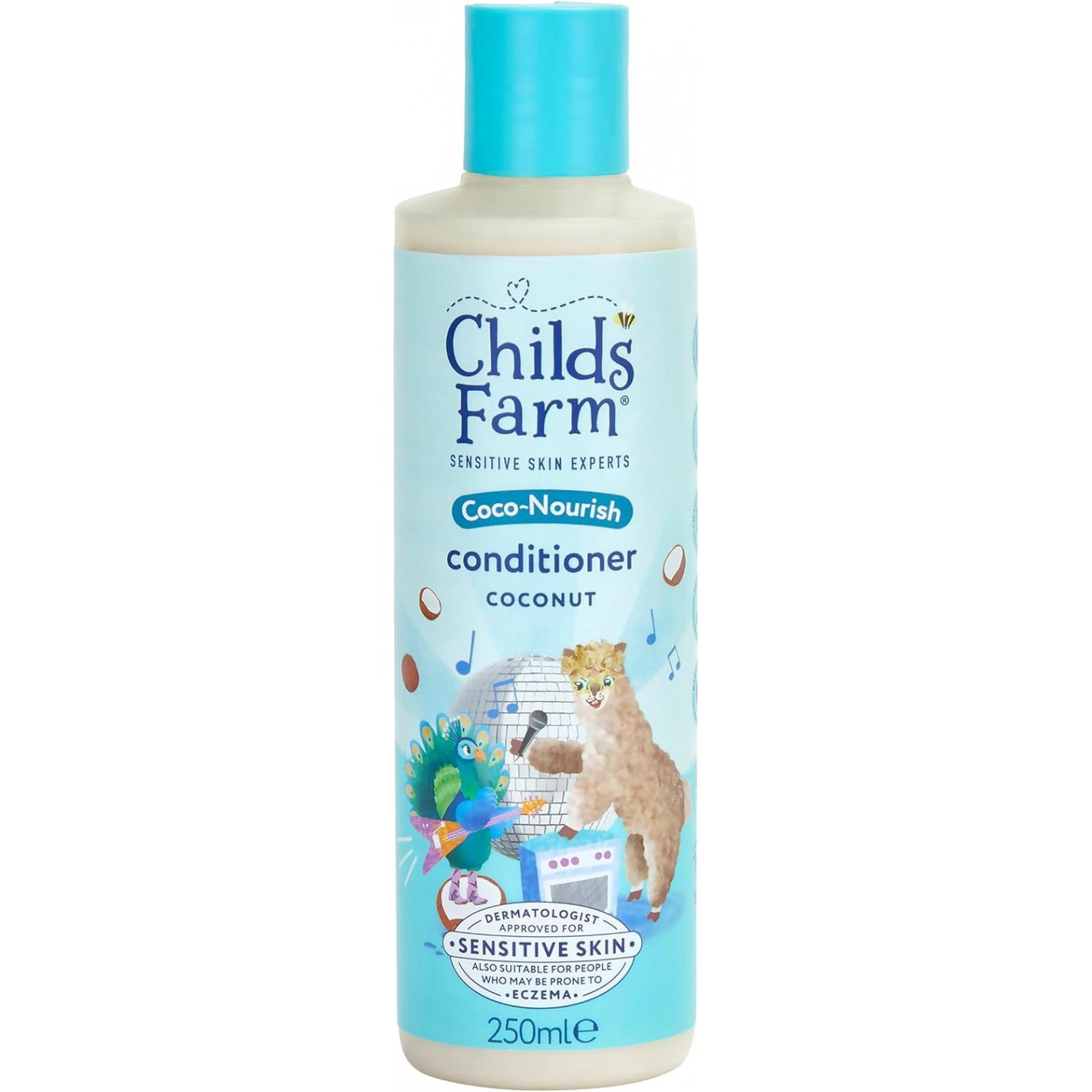 Childs Farm Cihlds Farm Coco-Nourish Coconut Conditioner Παιδική Μαλακτική Κρέμα Μαλλιών Χωρίς Σιλικόνη με Άρωμα Καρύδας 250ml