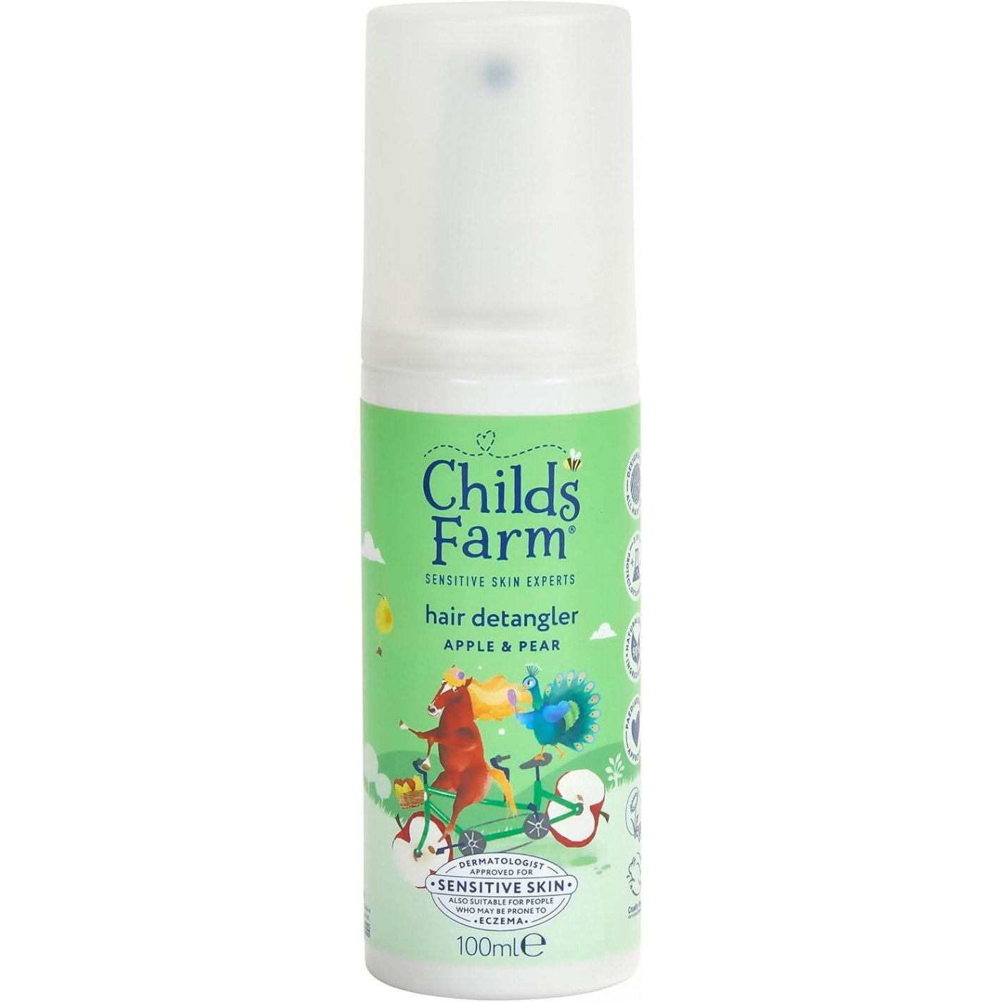 Childs Farm Childs Farm Apple & Pear Hair Detangler Spray Σπρέι Ξεμπερδέματος Μαλλιών 3 σε 1 για Όλους τους Τύπους Μαλλιών 100ml