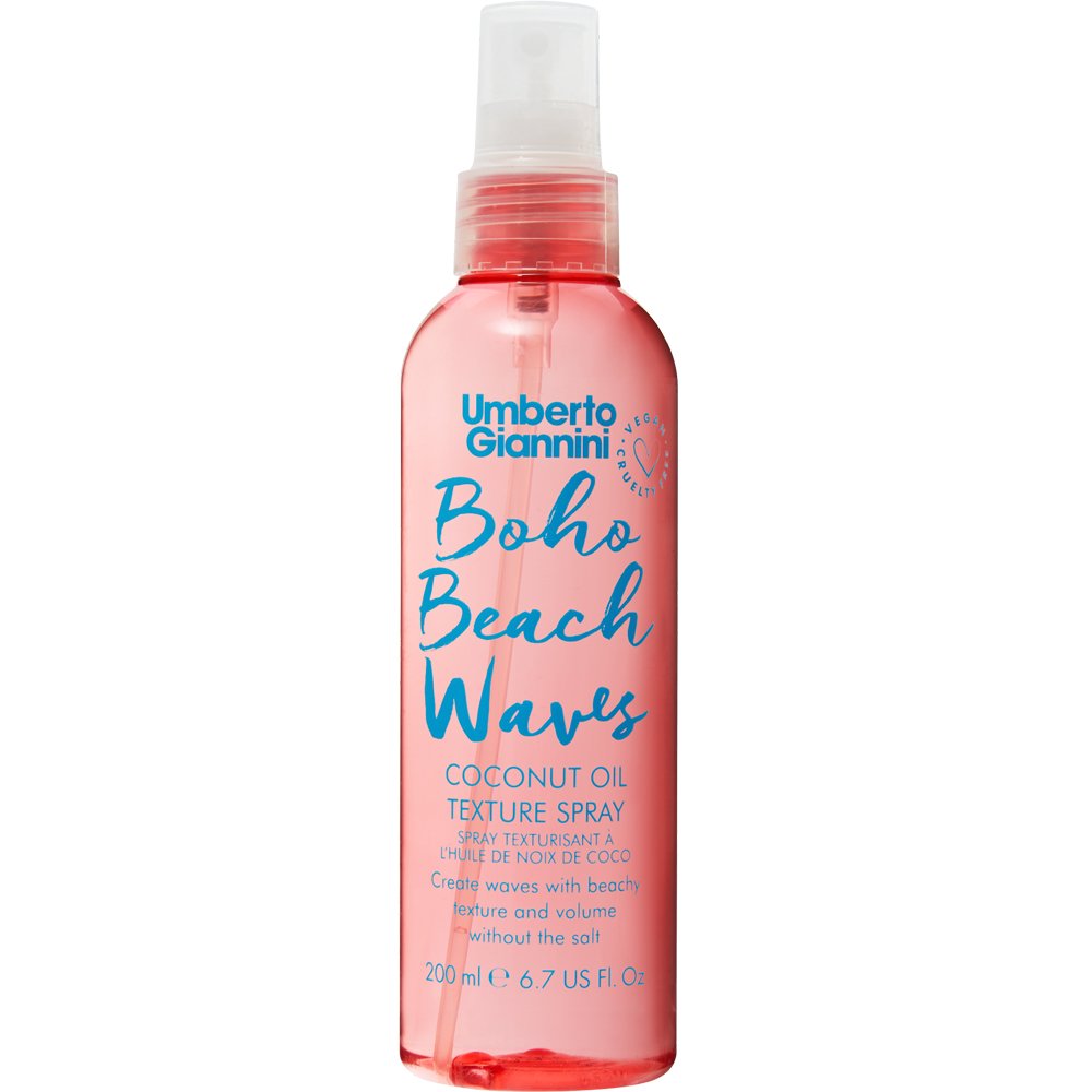 Umberto Giannini Beach Waves Boho Texture Spray Σπρέι με Υφή Λαδιού από Καρύδα που Δημιουργεί Κυματιστά Μαλλιά Παραλίας με Όγκο & Άρωμα Περγαμόντο & Μανταρίνι 200ml