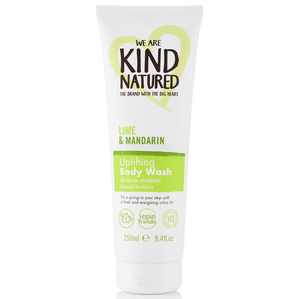 Kind Natured Lime & Mandarin Body Wash Αναζωογονητικό Αφρόλουτρο με Κίτρο & Αιθέρια Έλαια για Αίσθηση Φρεσκάδας 250ml