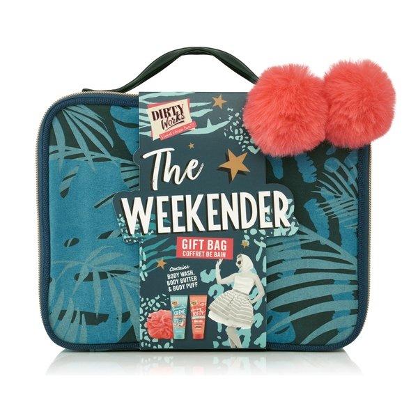 Dirty Works The Weekender Gift Back Creamy Body Wash 200ml & Body Butter 200ml & Σφουγγαράκι Μπάνιου