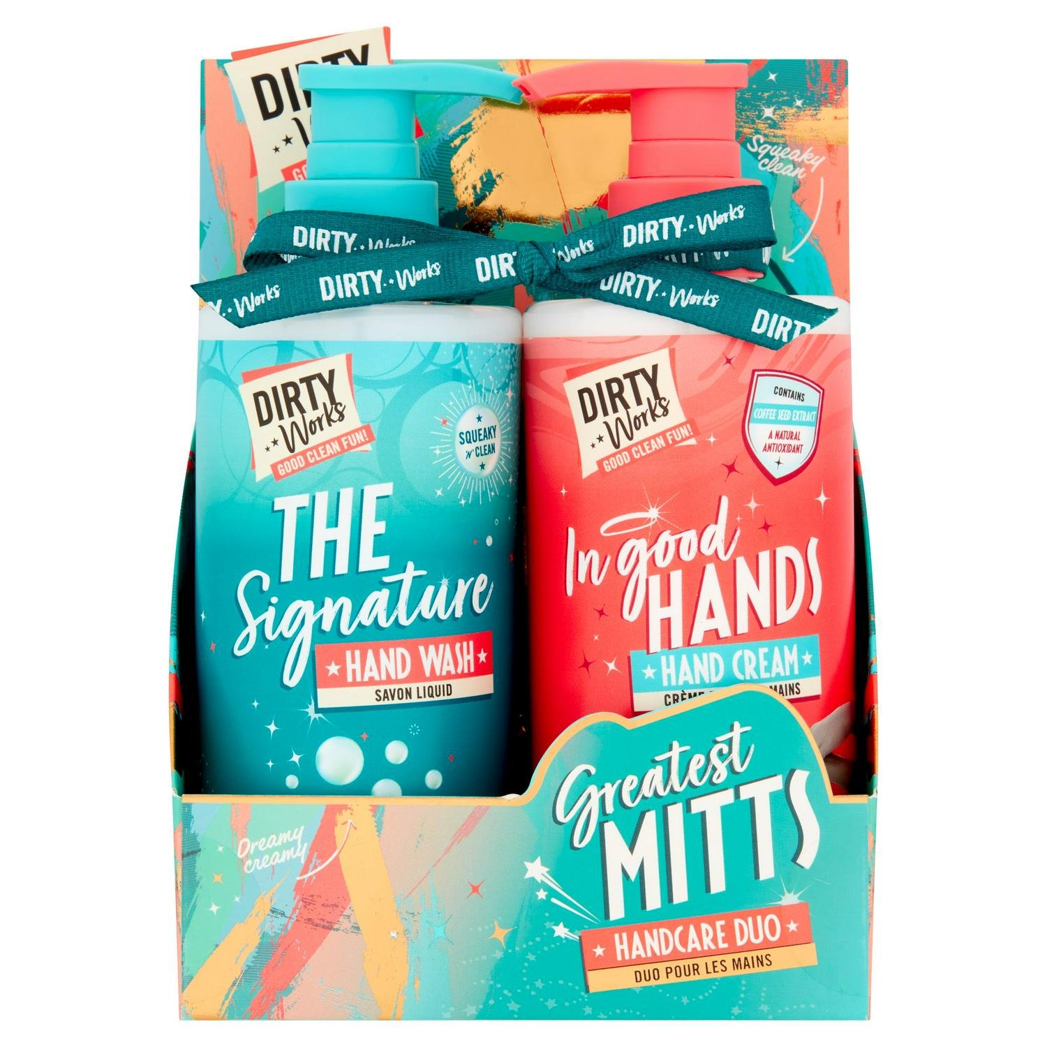 Dirty Works Good Clean Fun Πακέτο Προσφοράς The Signature Hand Wash 300ml & Hand Cream 300ml