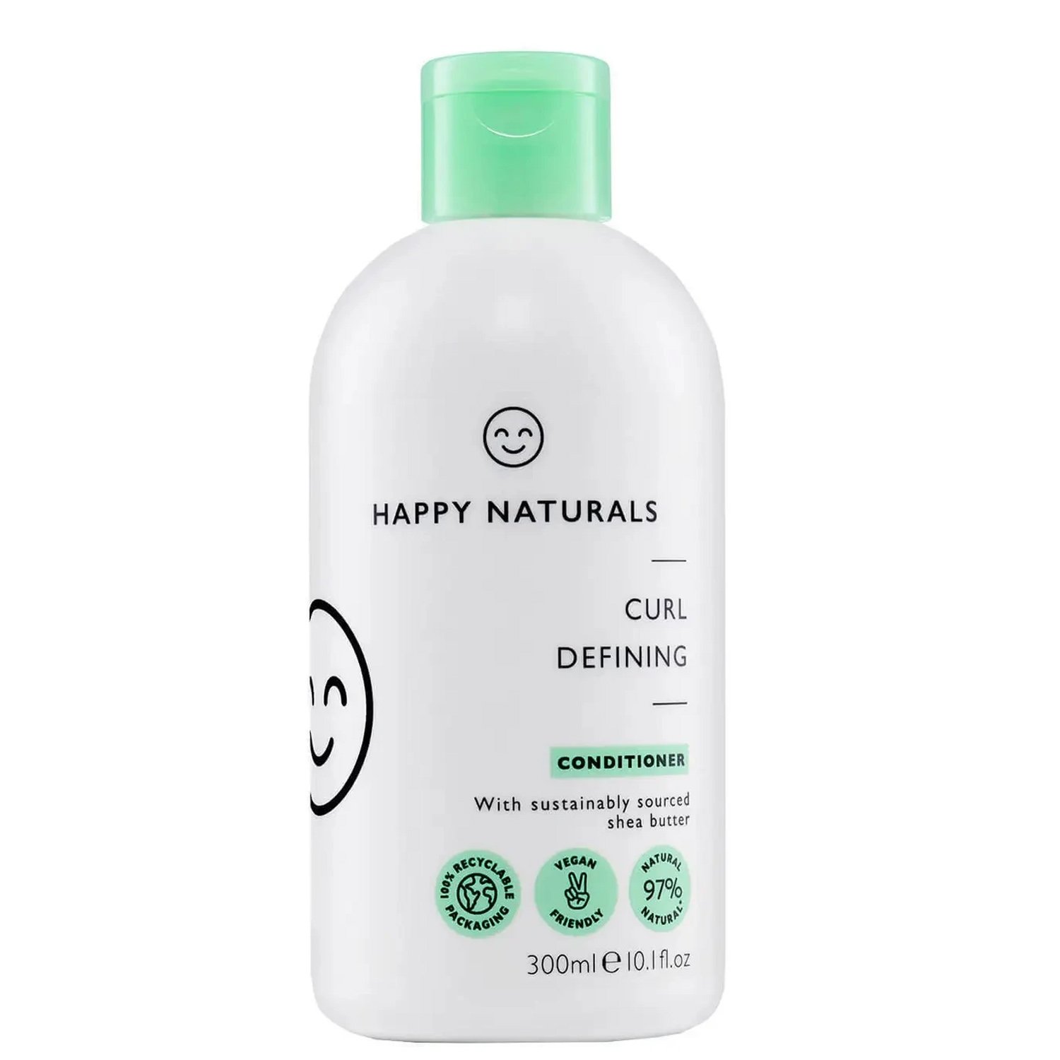 Happy Naturals Curl Defining Conditioner Ενυδατική Μαλακτική Κρέμα Μαλλιών για Μπούκλες Κατά του Φριζαρίσματος 300ml
