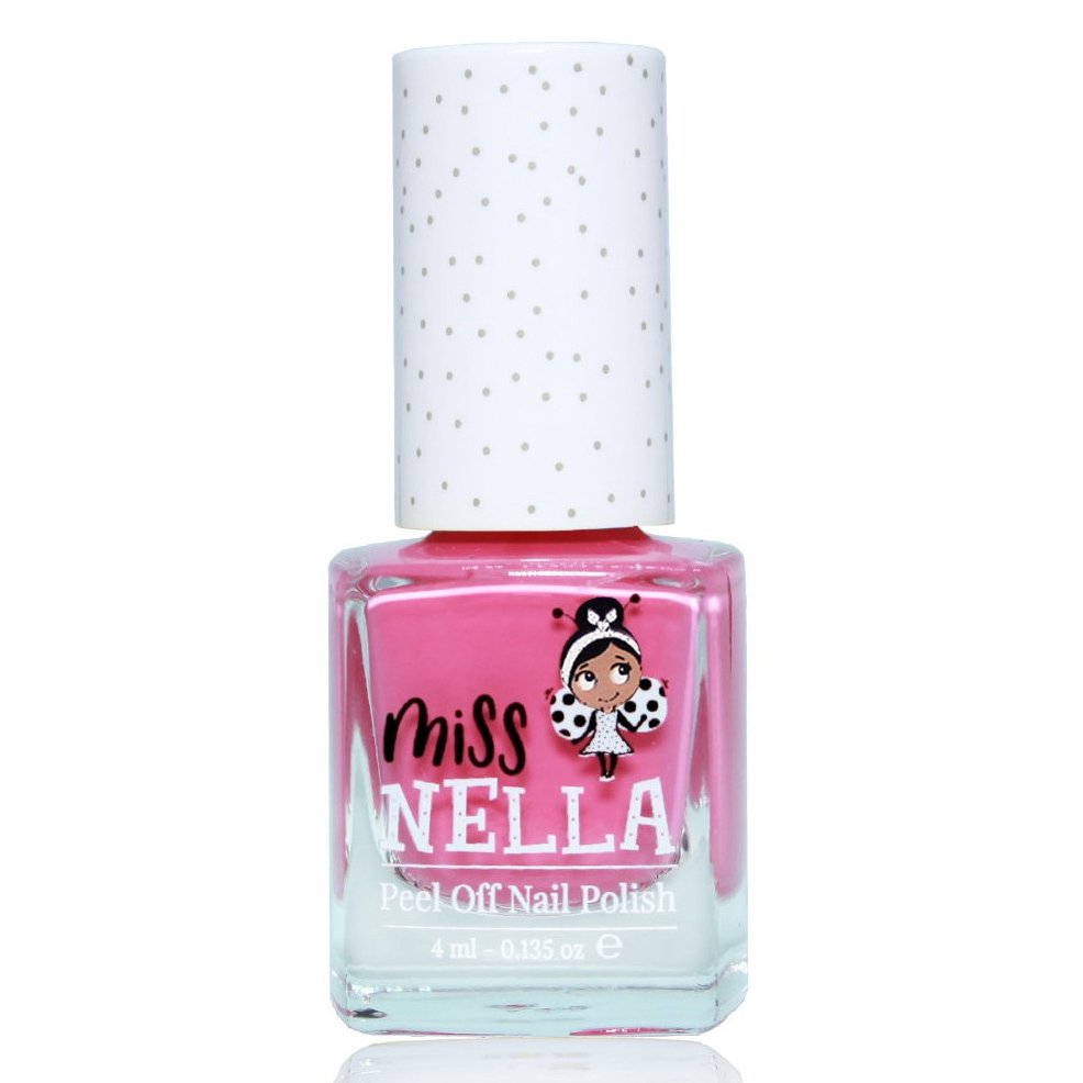 Miss Nella Peel Off Nail Polish Κωδ. 775-03 Παιδικό, μη Τοξικό Βερνίκι Νυχιών με Βάση το Νερό 4ml – Pink a Boo