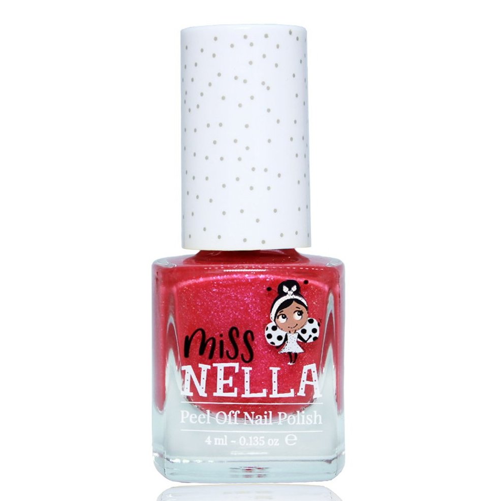 Miss Nella Peel Off Nail Polish Κωδ. 775-10 Παιδικό, μη Τοξικό Βερνίκι Νυχιών με Βάση το Νερό 4ml – Tickle me Pink