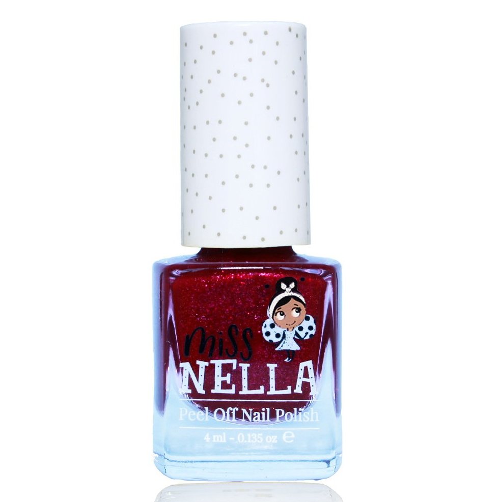 Miss Nella Peel Off Nail Polish Κωδ. 775-08 Παιδικό, μη Τοξικό Βερνίκι Νυχιών με Βάση το Νερό 4ml – Jazzberry Jam