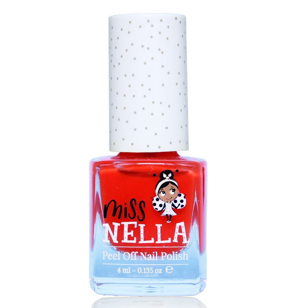 Miss Nella Peel Off Nail Polish Κωδ. 775-07 Παιδικό, μη Τοξικό Βερνίκι Νυχιών με Βάση το Νερό 4ml – Strawberry n’ Cream
