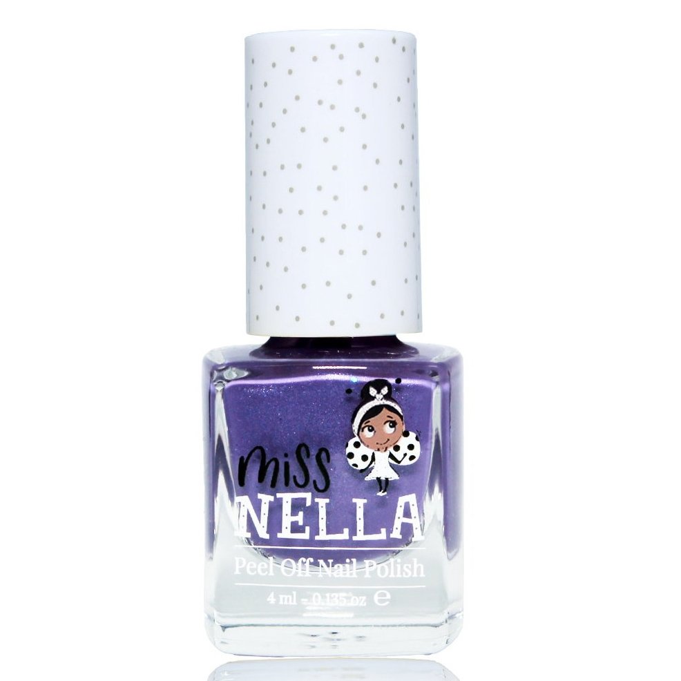 Miss Nella Peel Off Nail Polish Κωδ. 775-11 Παιδικό, μη Τοξικό Βερνίκι Νυχιών με Βάση το Νερό 4ml – Sweet Lavender