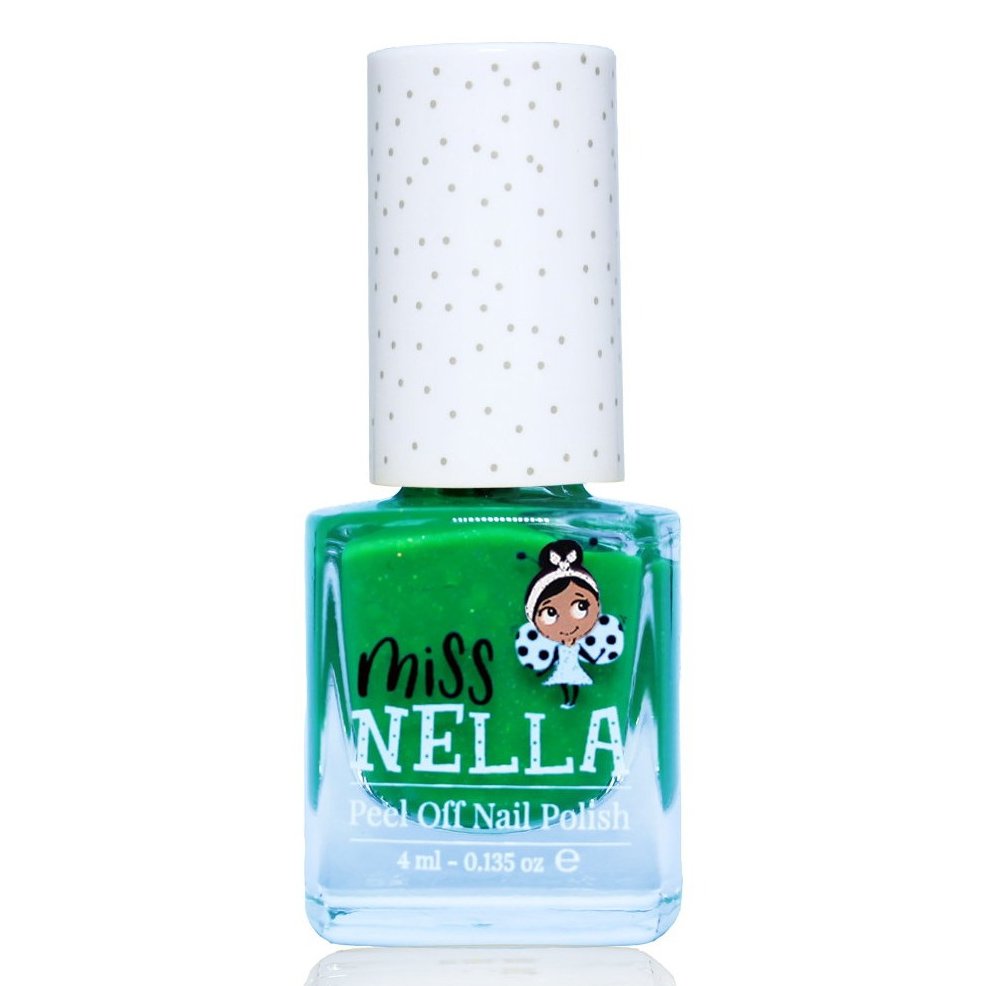 Miss Nella Peel Off Nail Polish Κωδ. 775-16 Παιδικό, μη Τοξικό Βερνίκι Νυχιών με Βάση το Νερό 4ml – Kiss The Frog