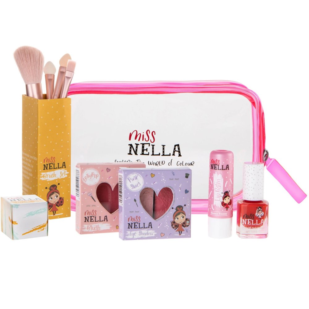 Miss Nella Promo Pink Glam Picks Gift Bag Παιχνιδιάρικη Συλλογή Μακιγιάζ που Εμπνέει Δημιουργικότητα & Φαντασία 1 Τεμάχιο