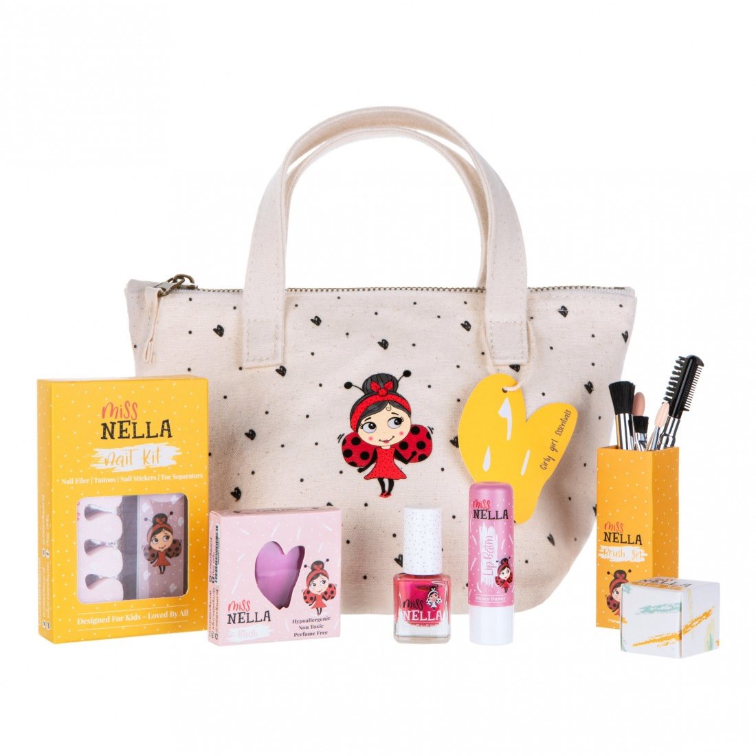 Miss Nella Miss Nella Girly Girl Essentials Κωδ. 76623 Παιδικό Σετ Περιποίησης - Μακιγιάζ 1 Τεμάχιο