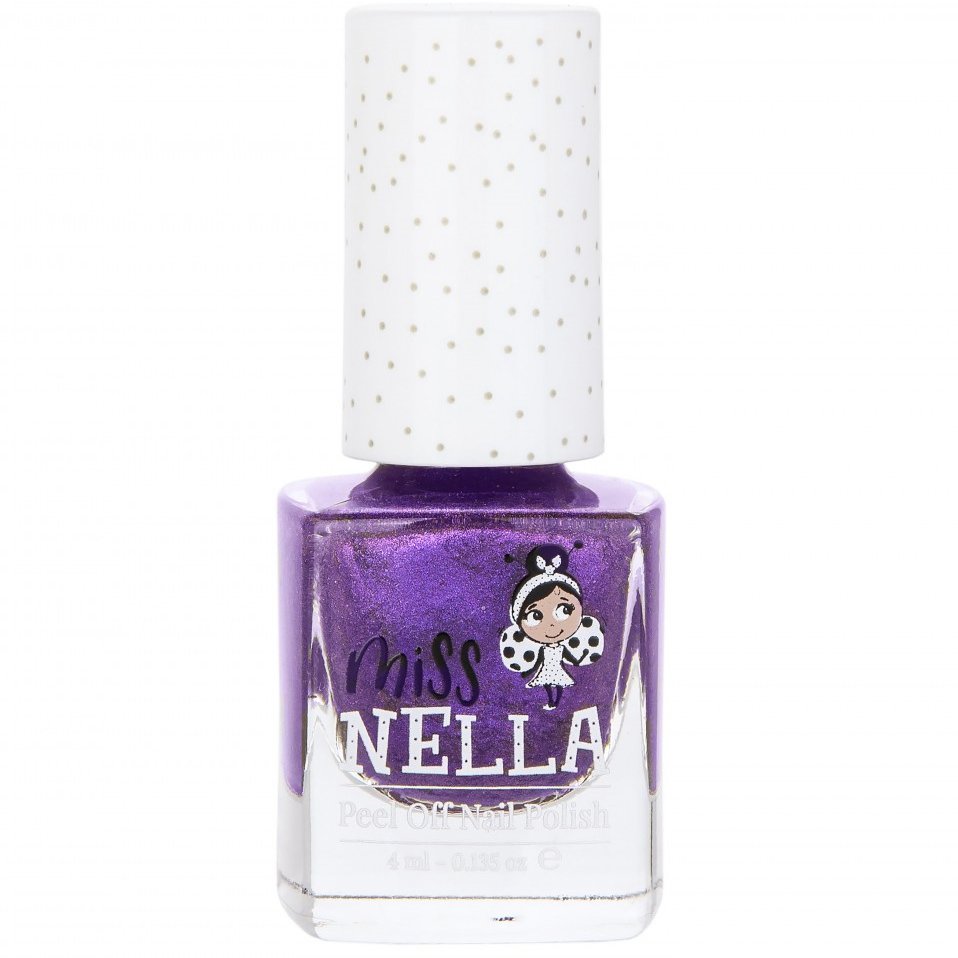 Miss Nella Peel Off Nail Polish Κωδ. 775-38 Παιδικό, μη Τοξικό Βερνίκι Νυχιών με Βάση το Νερό 4ml – Galactic Unicorn