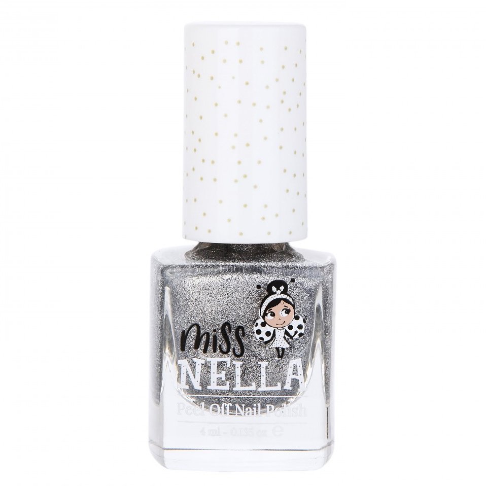 Miss Nella Peel Off Nail Polish Κωδ. 775-40 Παιδικό, μη Τοξικό Βερνίκι Νυχιών με Βάση το Νερό 4ml – Shooting Star