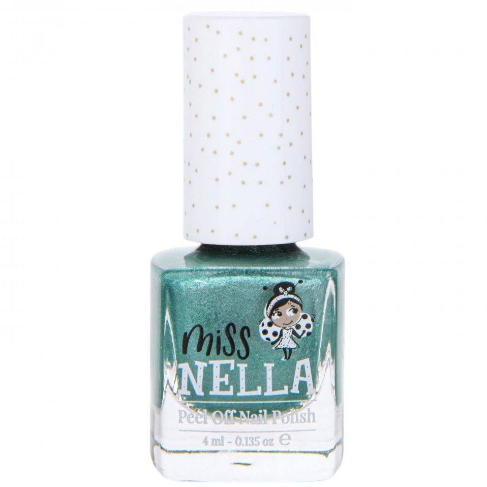 Miss Nella Peel Off Nail Polish Κωδ. 775-44 Παιδικό, μη Τοξικό Βερνίκι Νυχιών με Βάση το Νερό 4ml – Dino-Rific