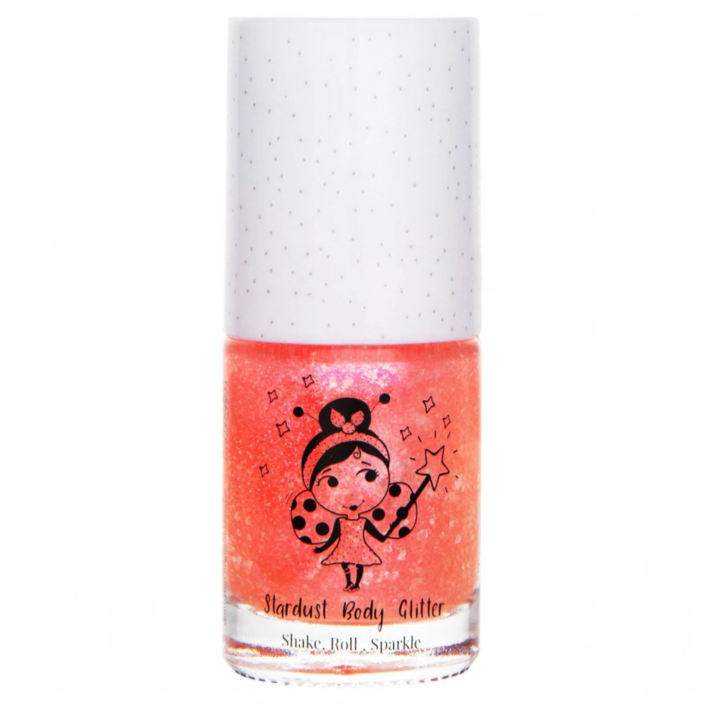 Miss Nella Miss Nella Stardust Roll-On Body Glitter Σώματος σε Μορφή Roll-On Κατάλληλο για την Ευαίσθητη Παιδική Επιδερμίδα 15ml - Planet Pink