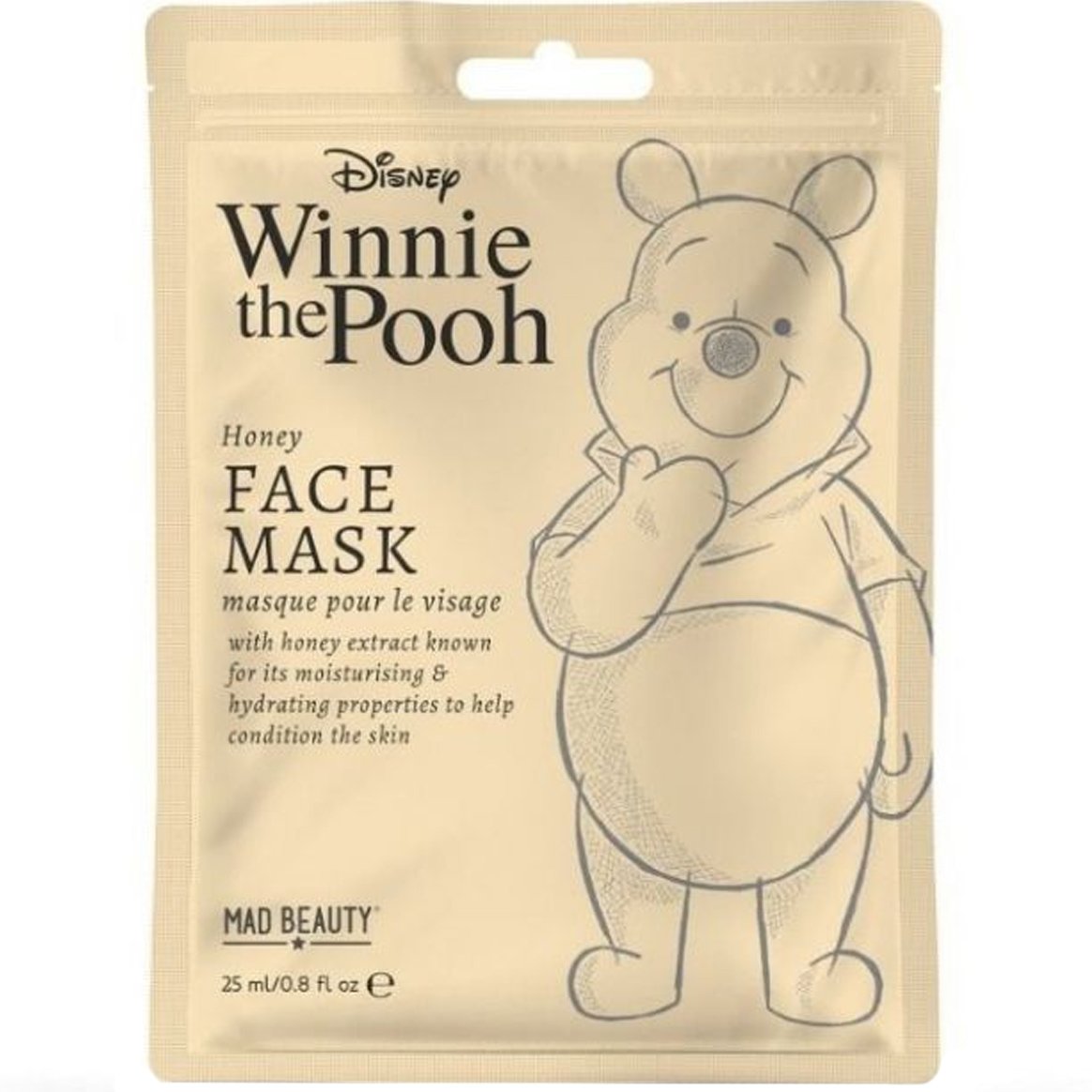 Mad Beauty Mad Beauty Disney Winnie the Pooh Face Mask Μάσκα Προσώπου με Χαρακτήρα 25ml