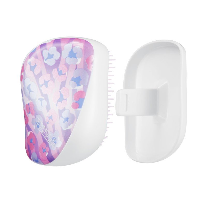 Tangle Teezer Compact Styler Detangling Hairbrush Pink/Lilac Επαναστατική Βούρτσα που Ξεμπερδεύει Εύκολα τα Μαλλιά 1 Τεμάχιο