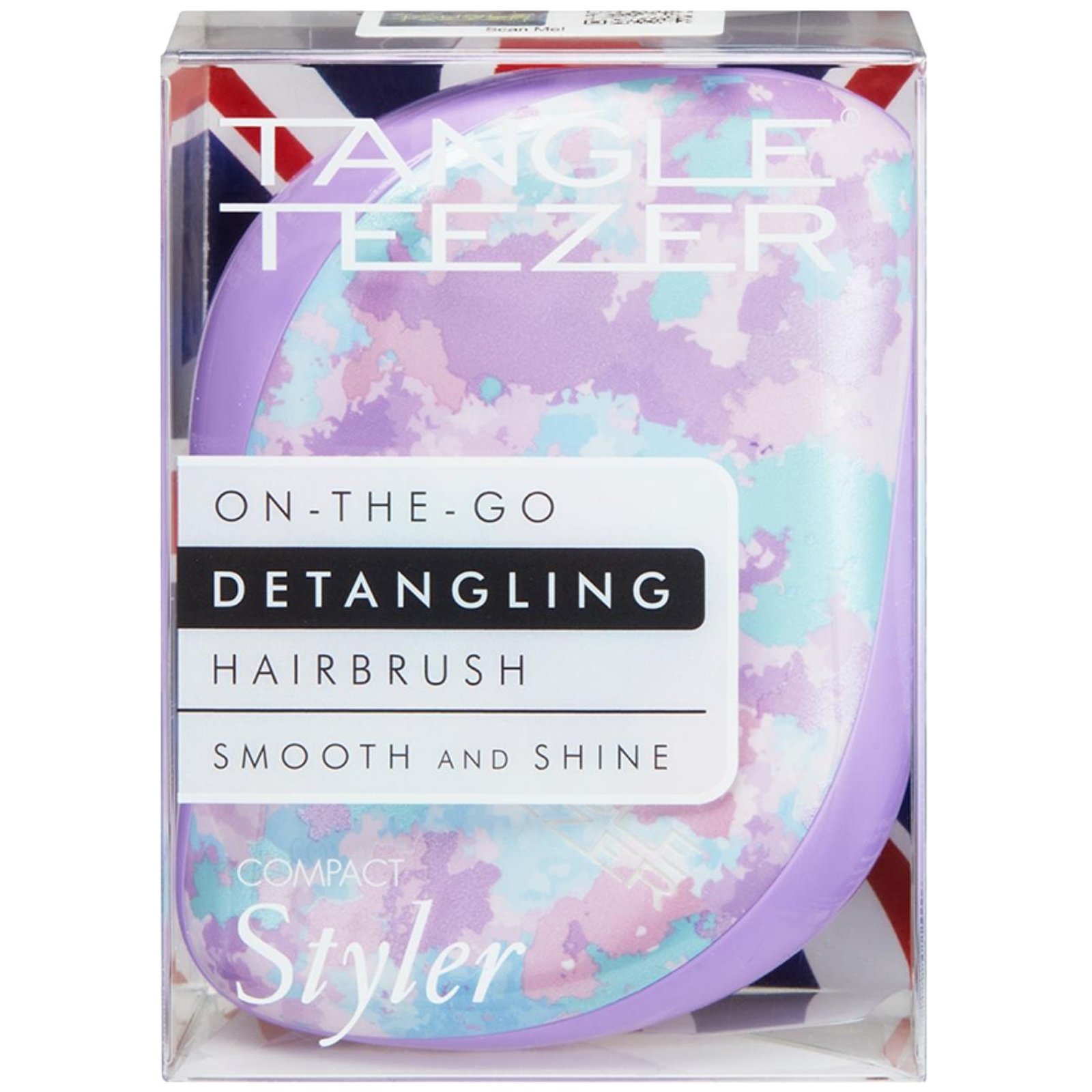 Tangle Teezer Compact Styler Dawn Chameleon Βούρτσα Μικρού Μεγέθους για το Ξεμπέρδεμα των Μαλλιών & την Απομάκρυνση των Κόμπων 1 Τεμάχιο