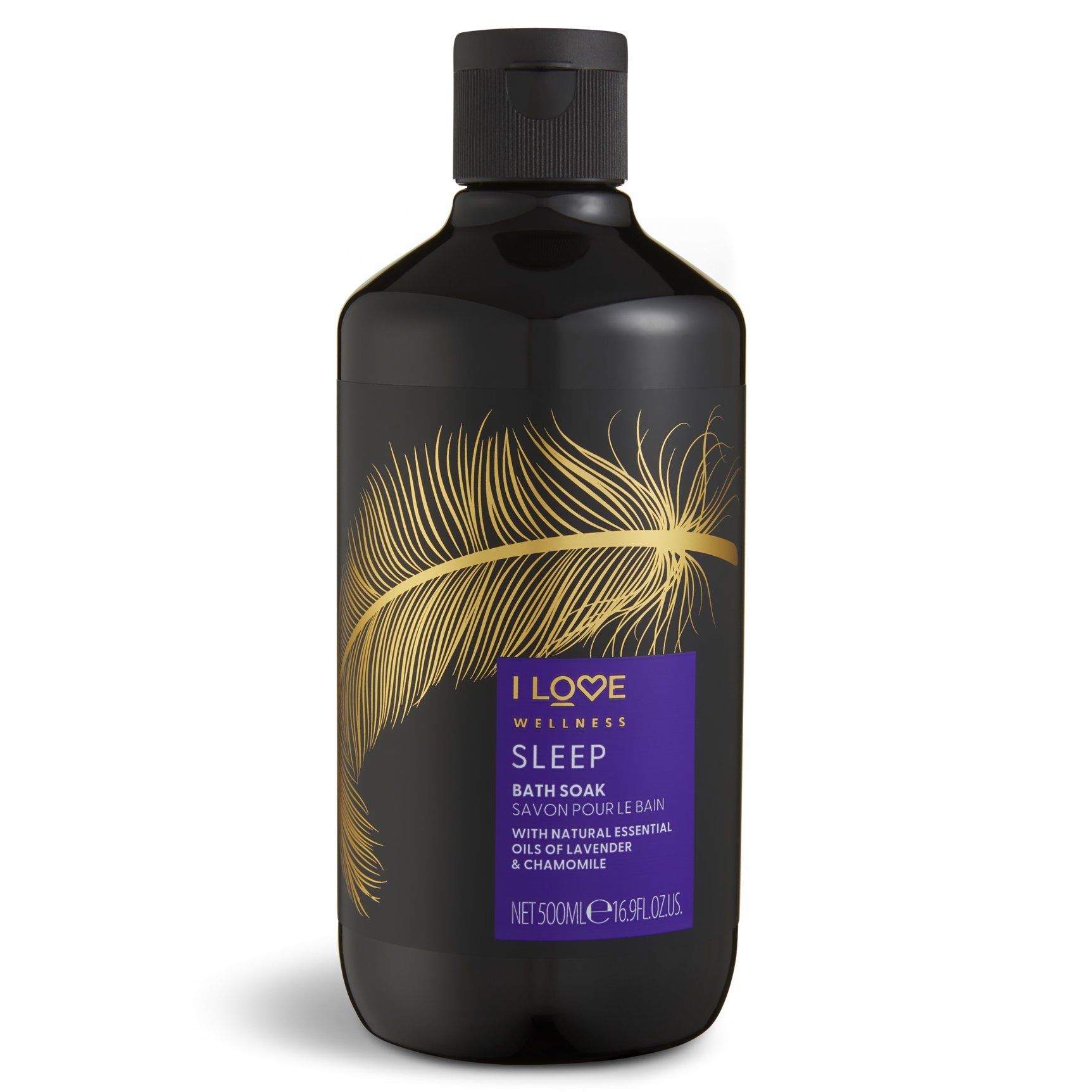 I love… Wellness Sleep Bath Soak Gel Douche Αφρόλουτρο με Φυσικά Αιθέρια Έλαια για Απόλυτη Αίσθηση Χαλάρωσης στο Ντους 500ml