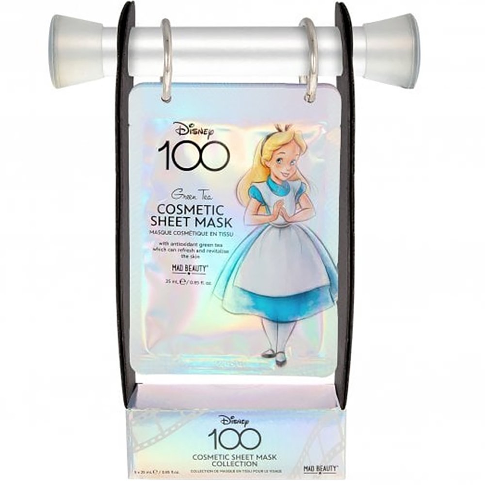 Mad Beauty Mad Beauty Disney 100 Cosmetic Sheet Mask Collection Συλλογή Μάσκες Προσώπου με Χαρακτήρες 5 Τεμάχια