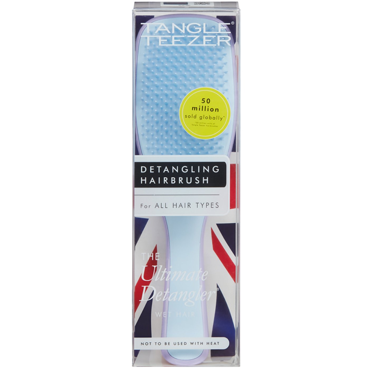 Tangle Teezer Wet Detangler Hairbrush Lilac/Blue Ιδανική Βούρτσα για Βρεγμένα Μαλλιά 1 Τεμάχιο