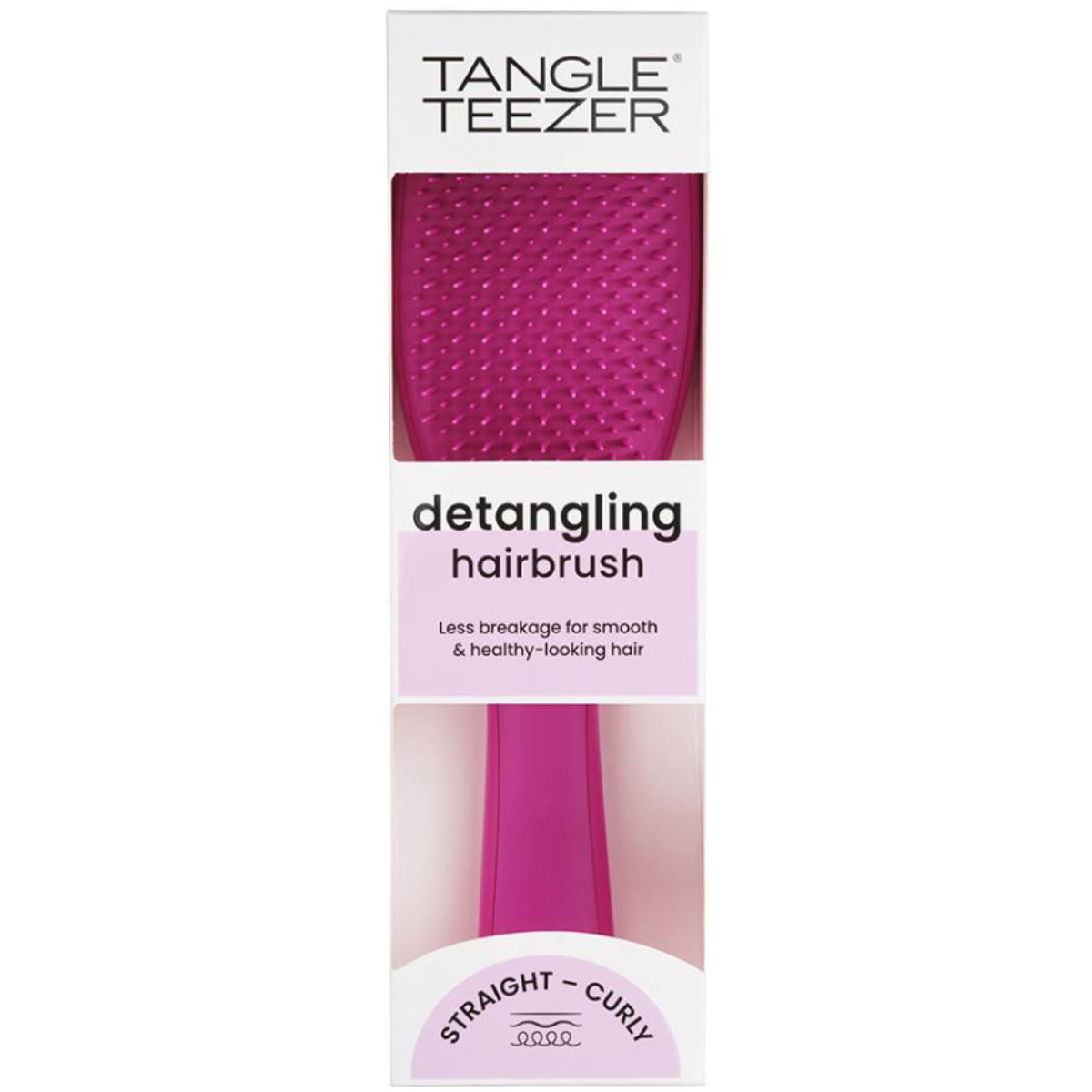 Tangle Teezer Tangle Teezer The Ultimate Detangler Electric Raspberry Βούρτσα για Εύκολο Ξεμπέρδεμα για Ίσια & Σγουρά Μαλλιά 1 Τεμάχιο