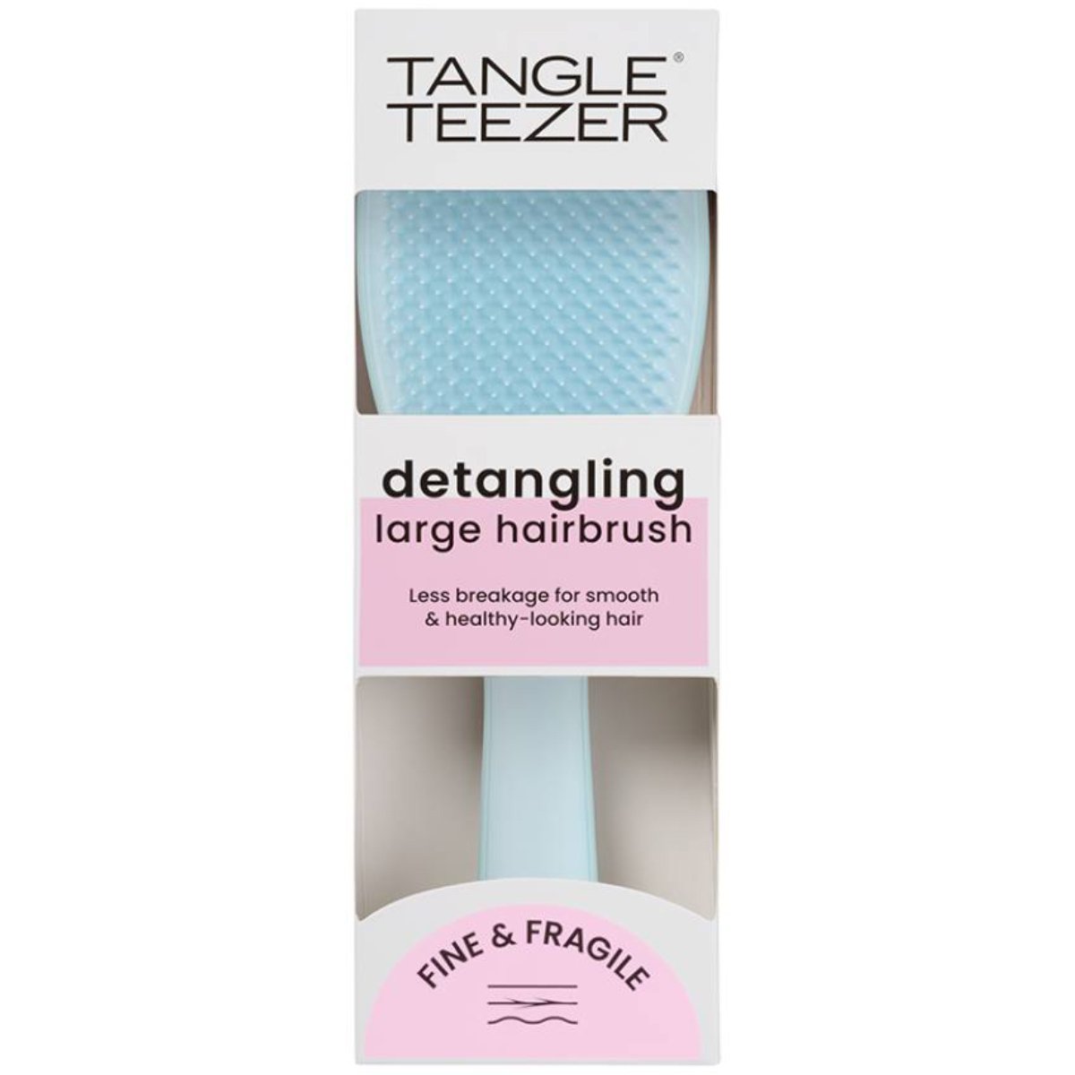 Tangle Teezer Tangle Teezer The Ultimate Detangler Large Fine & Fragile Seafoam Blue Βούρτσα Ιδανική για το Ξεμπέρδεμα των Μαλλιών 1 Τεμάχιο 