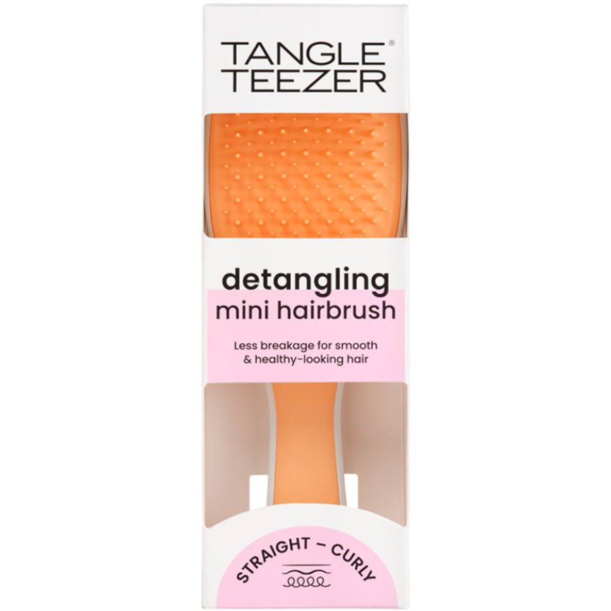 Tangle Teezer Tangle Teezer The Mini Ultimate Detangler Millenian Pink Mini Βούρτσα Μαλλιών για Ξεμπέρδεμα Χωρίς Σπάσιμο & Εύκολη Μεταφορά 1 Τεμάχιο