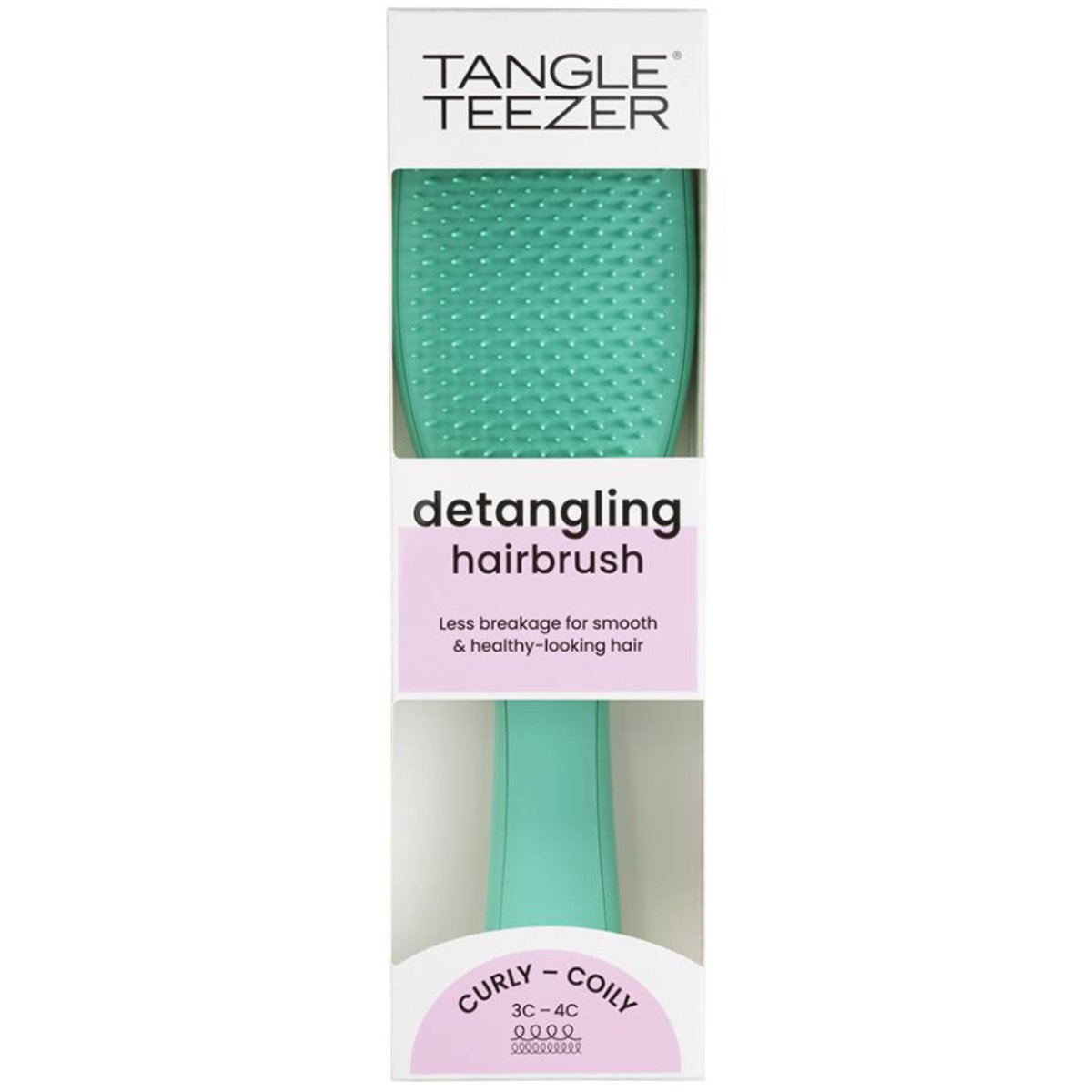 Tangle Teezer Tangle Teezer The Ultimate Detangler Naturally Curly, Turquoise, Βούρτσα για Εύκολο Ξεμπέρδεμα για Πυκνά & Σγουρά Μαλλιά 1 Τεμάχιο