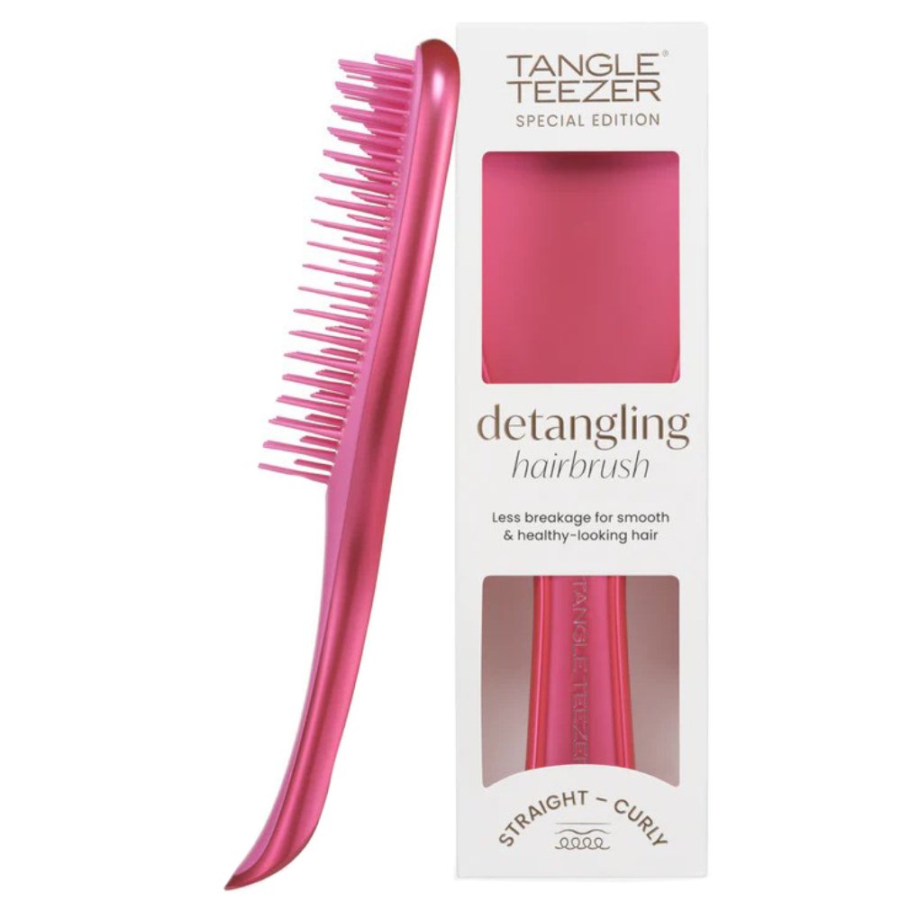 Tangle Teezer Tangle Teezer Special Edition The Ultimate Detangler Straight & Curly Hairbrush Βούρτσα για Εύκολο Ξεμπέρδεμα για Δυνατά & Σγουρά Μαλλιά 1 Τεμάχιο - After Party Pink