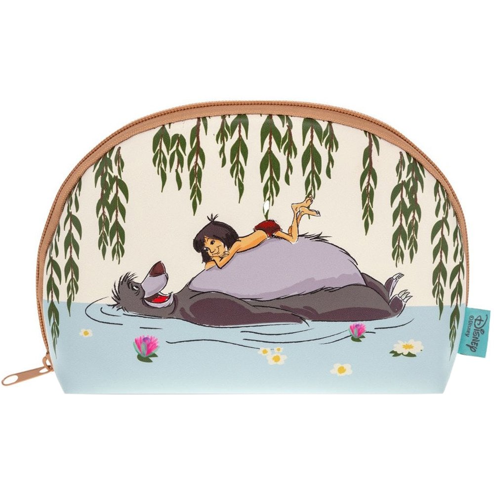 Mad Beauty The Jungle Book Cosmetic Bag Τσαντάκι Καλλυντικών Εμπνευσμένο από τους Χαρακτήρες Disney’s Baloo & Mowgli 1 Τεμάχιο