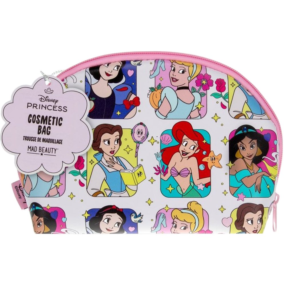 Mad Beauty Princess Express Yourself Cosmetic Bag Τσάντα Καλλυντικών με τις Πριγκίπισσες της Disney 1 Τεμάχιο