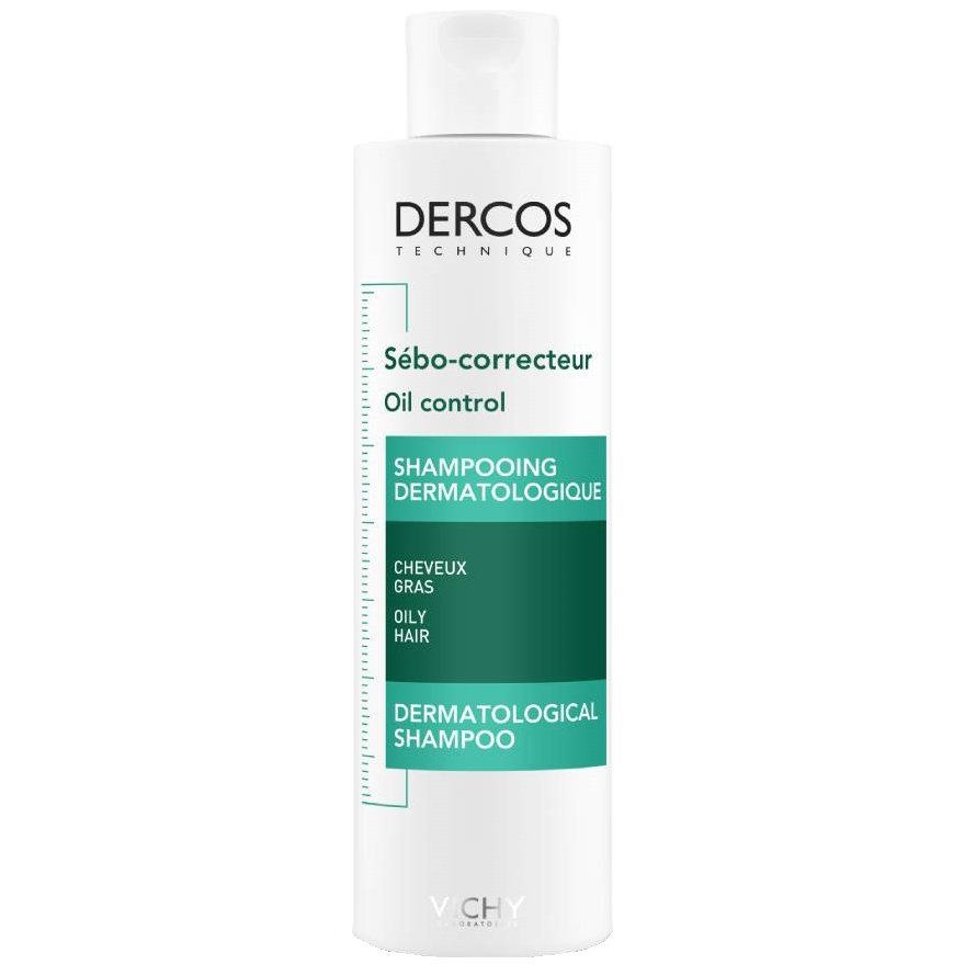 Vichy Dercos Sebo-Corecter Σαμπουάν Για Τη Ρύθμιση Της Λιπαρότητας 200ml