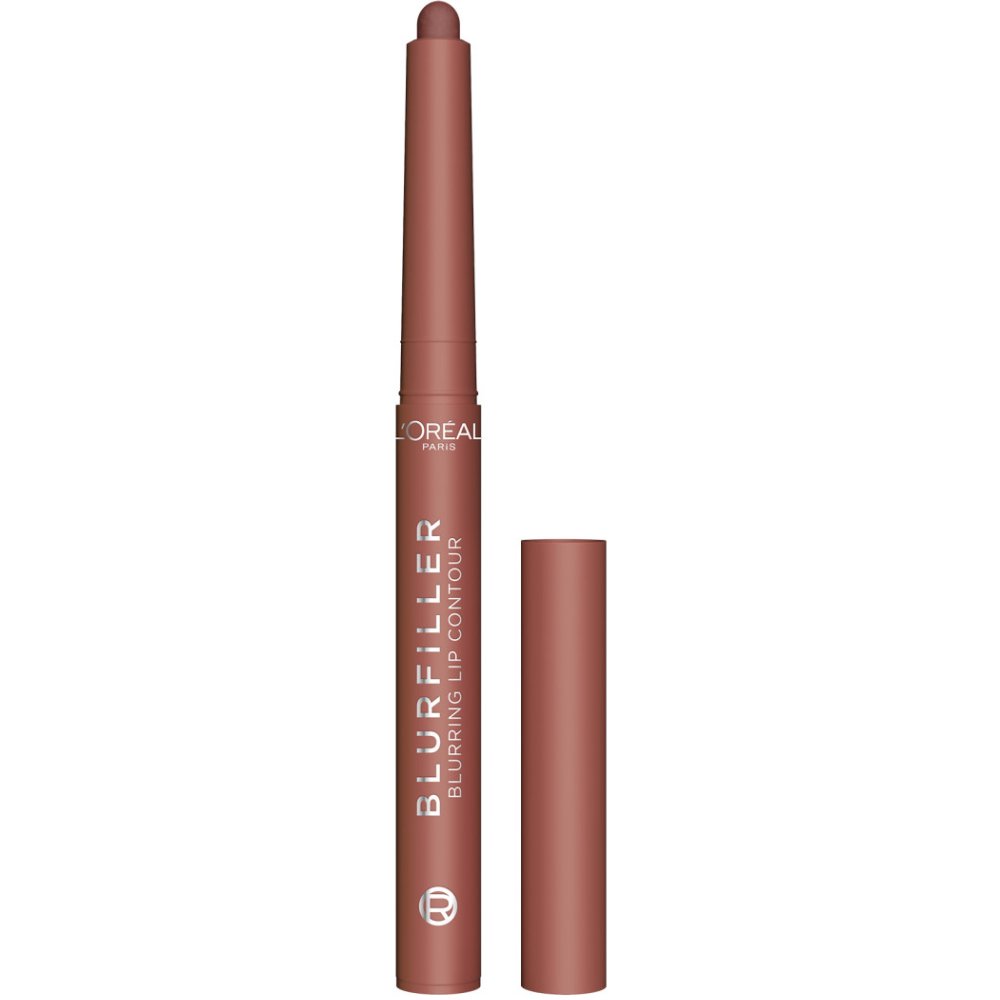 L'Oreal Paris Blurfiller Blurring Lip Contour Κρεμώδες Μολύβι Χειλιών για Φυσικό, Ενισχυμένο Αποτέλεσμα Όγκου 1 Τεμάχιο - 535 Brown Caramel