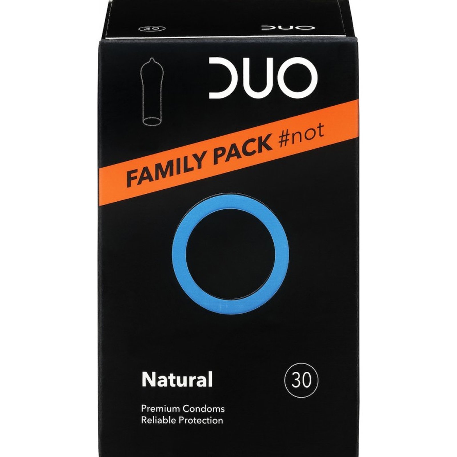 Duo Duo Natural Premium Condoms Value Pack Φυσικό Προφυλακτικό για να Νιώθετε Ασφαλής σε Κάθε Περίσταση 30 Τεμάχια