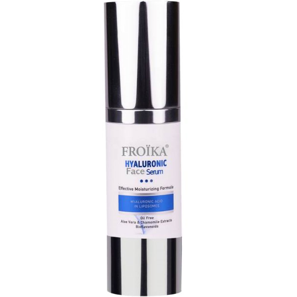 Froika Hyaluronic Face Serum Ενυδατικός Ορός Προσώπου Υαλουρονικού Οξέως για Αφυδατωμένες Κουρασμένες Επιδερμίδες -Oil Free 30ml