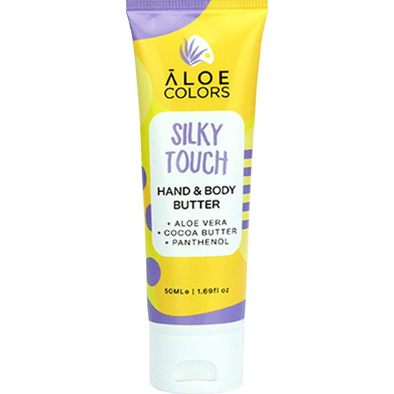 Aloe Colors Silky Touch Hand & Body Butter Ενυδατικό Βούτυρο για Χέρια - Σώμα με Οργανική Αλόη 50ml