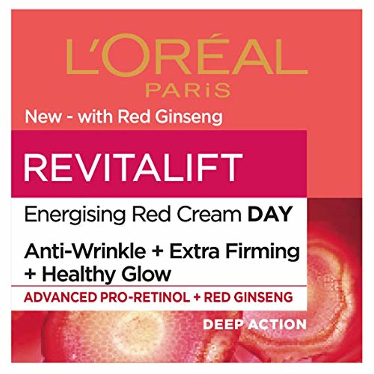 L’oreal Paris Revitalift Energising Red Cream Day Κρέμα Ημέρας με Αντιρυτιδική & Συσφικτική Δράση 50ml