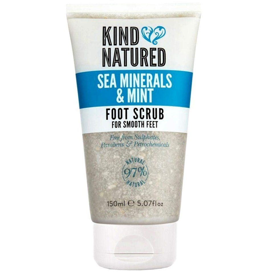 Kind Natured Scrub Sea Minerals & Mint Foot, Scrub που Ανανεώνει και Απαλύνει τα Κουρασμένα Πόδια 150ml