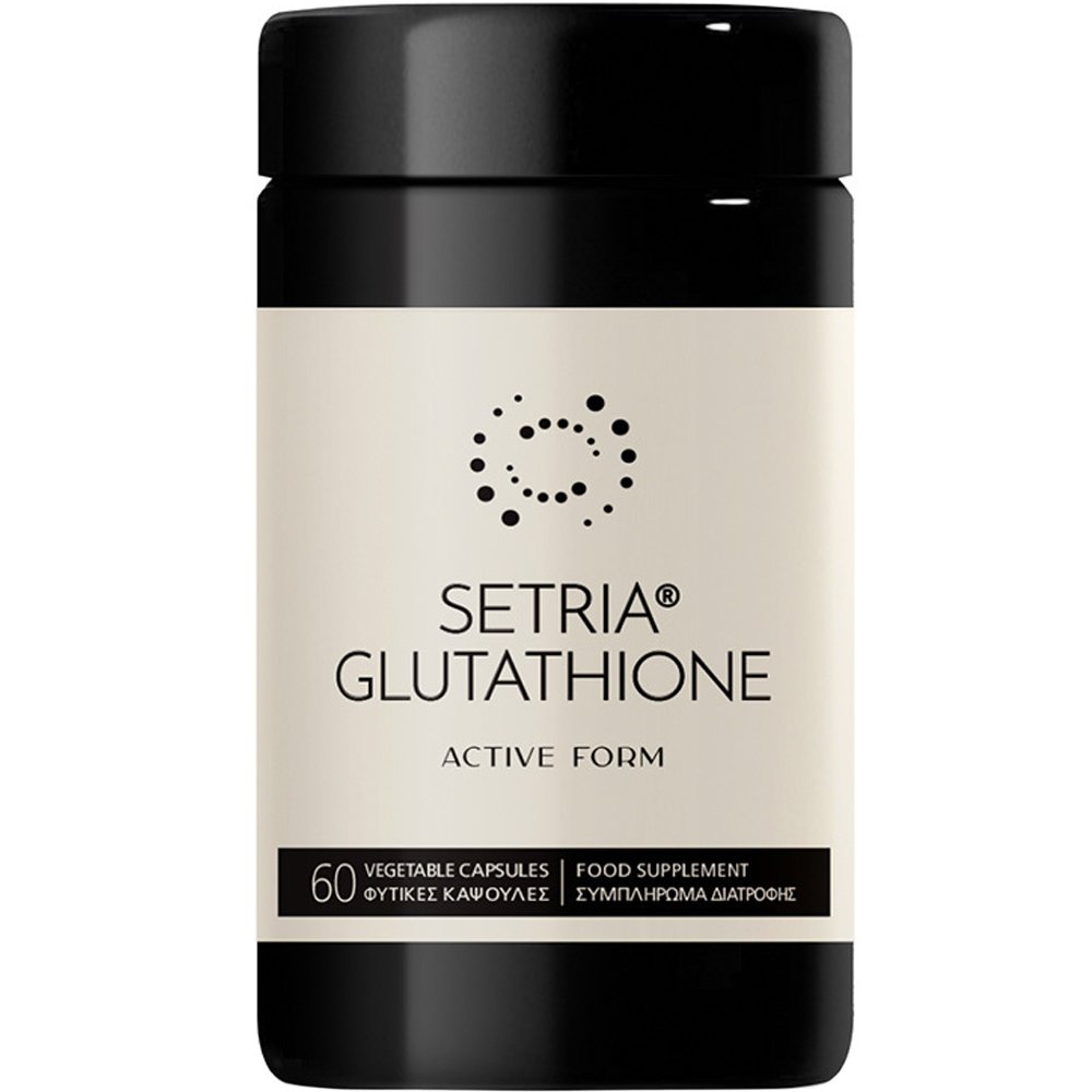 Natural Doctor Setria Glutathione Συμπλήρωμα Διατροφής Πατενταρισμένης Μορφής Αμινοξέος Γλουταθειόνης Υψηλής Βιοδιαθεσιμότητας με Πολύ Ισχυρές Αντιοξειδωτικές Ιδιότητες 60veg.caps