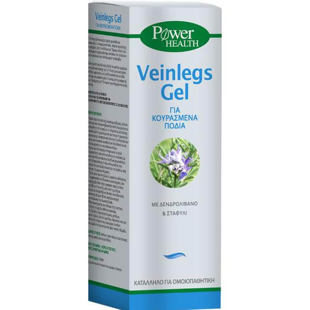 Power Veinlegs Gel Για Ανάλαφρα Πόδια 100ml