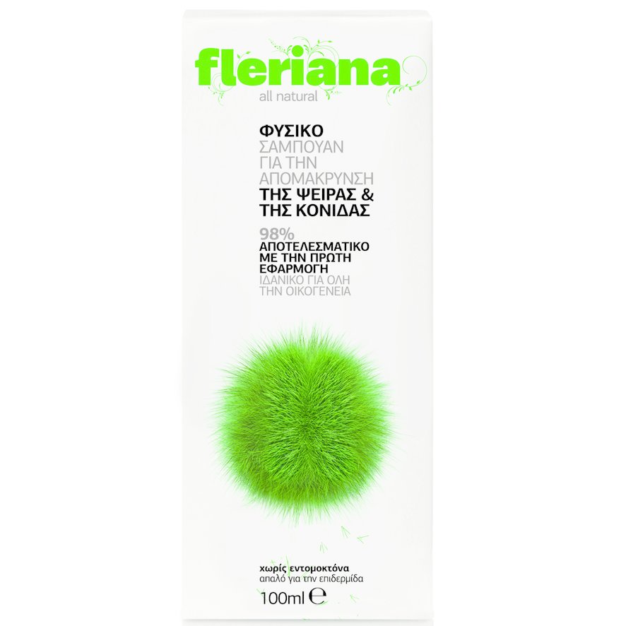 Power Health Fleriana Anti Lice Shampoo για την Άμεση Απομάκρυνση της Ψείρας 100ml