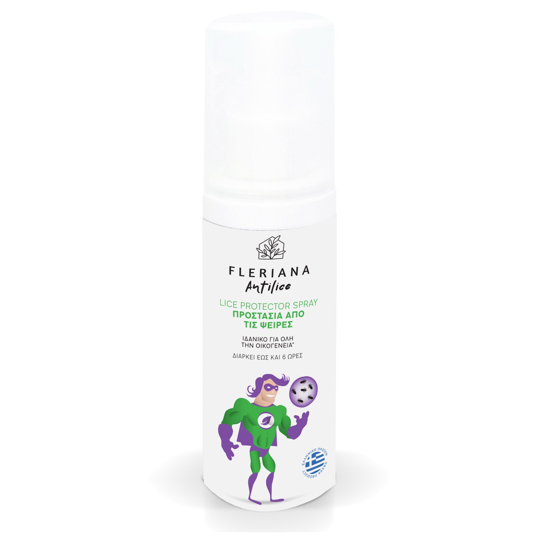 Power Health Fleriana Φυσικό Spray για Προστασία Από Ψείρες & Κόνιδες 100ml