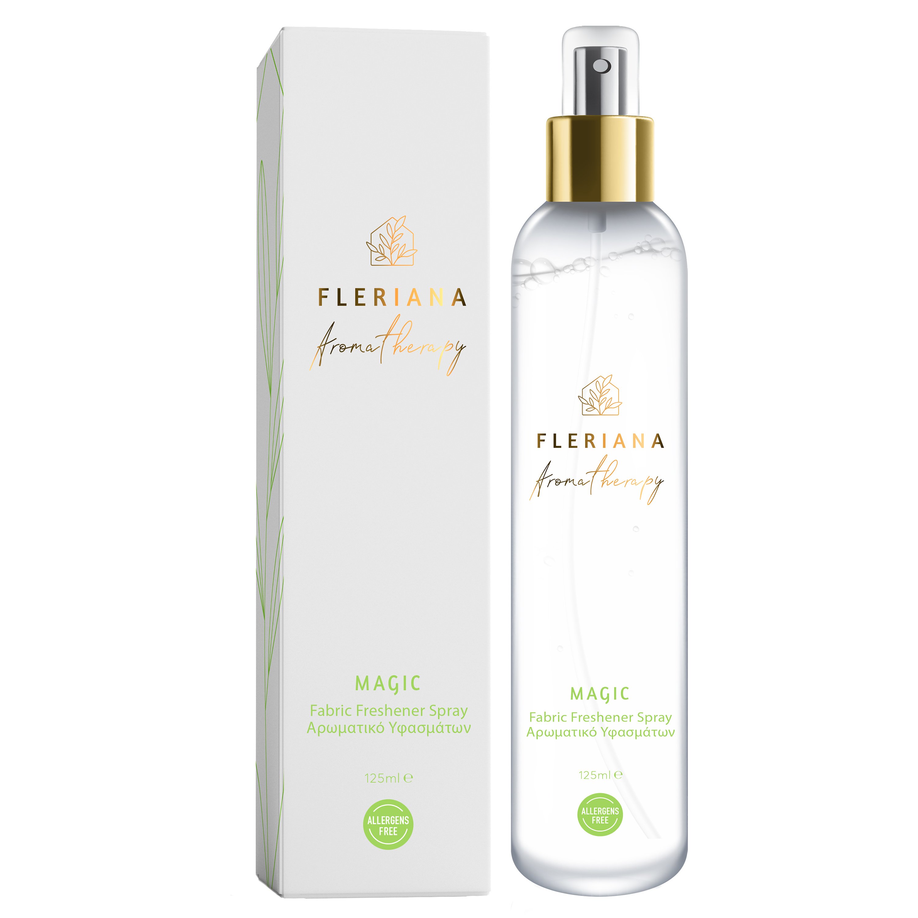 Power Health Fleriana Aromatherapy Magic Fabric Freshener Spray Υγρό Αρωματικό Υφασμάτων με Υπέροχο Άρωμα που Διαρκεί 125ml