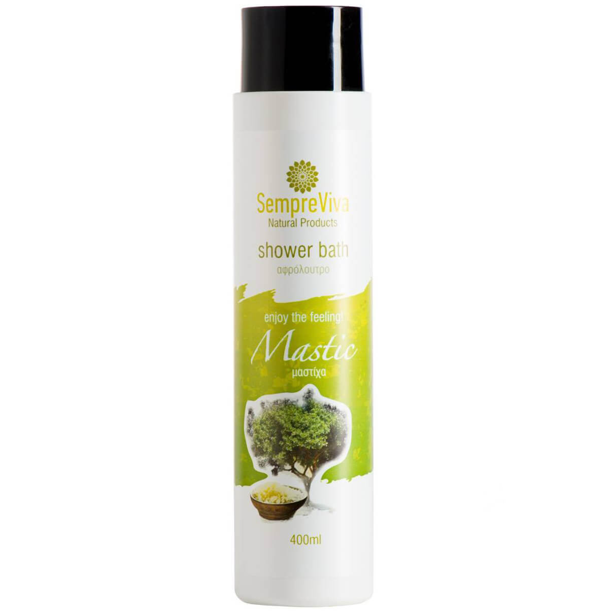 SempreViva Shower Bath Mastic, Αφρόλουτρο Μαστίχα 400ml