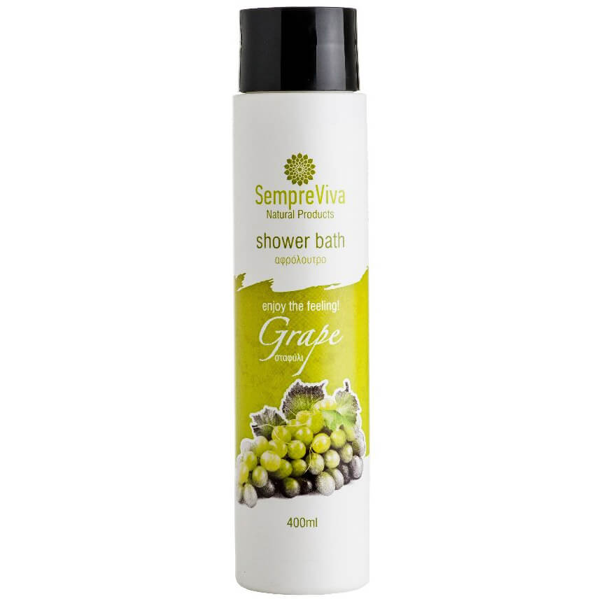SempreViva Shower Bath Grape, Αφρόλουτρο Σταφύλι 400ml