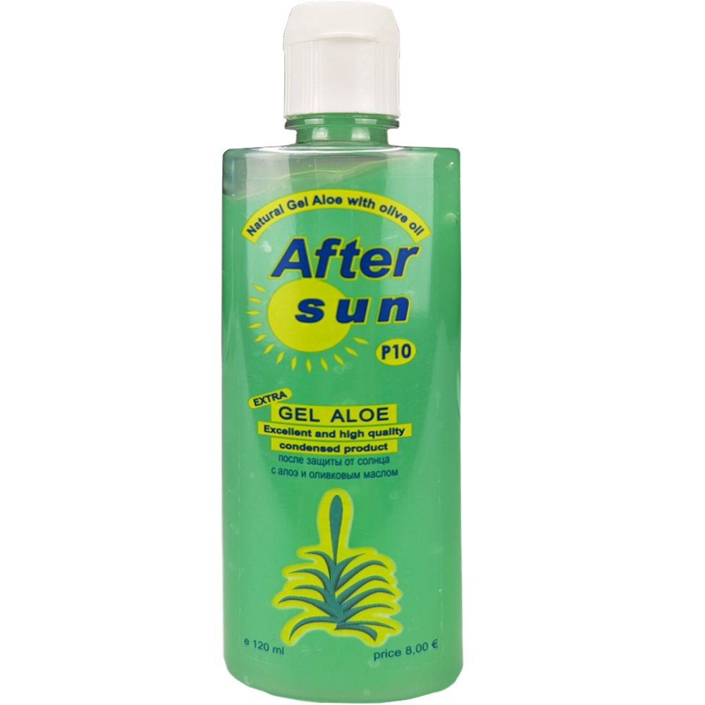 Erythro Forte After Sun P10 Aloe Gel Ενυδατικό Gel Προσώπου, Σώματος με Αλόη για Ανακούφιση από τον Ήλιο 120ml