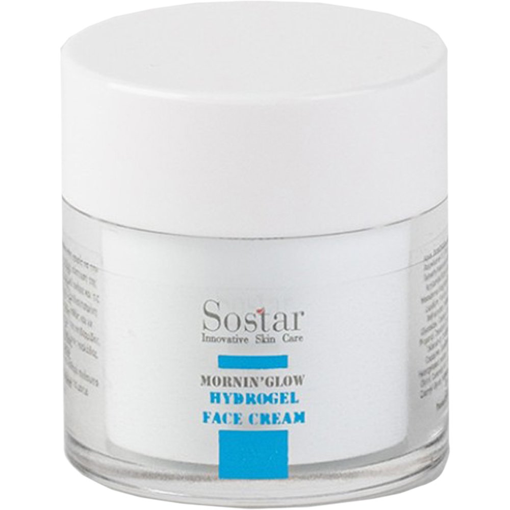 Sostar Mornin' Glow Hydrogel Face Cream Ενυδατική Κρέμα Τζελ Προσώπου με Πολύ Λεπτόρρευστη Υφή 50ml