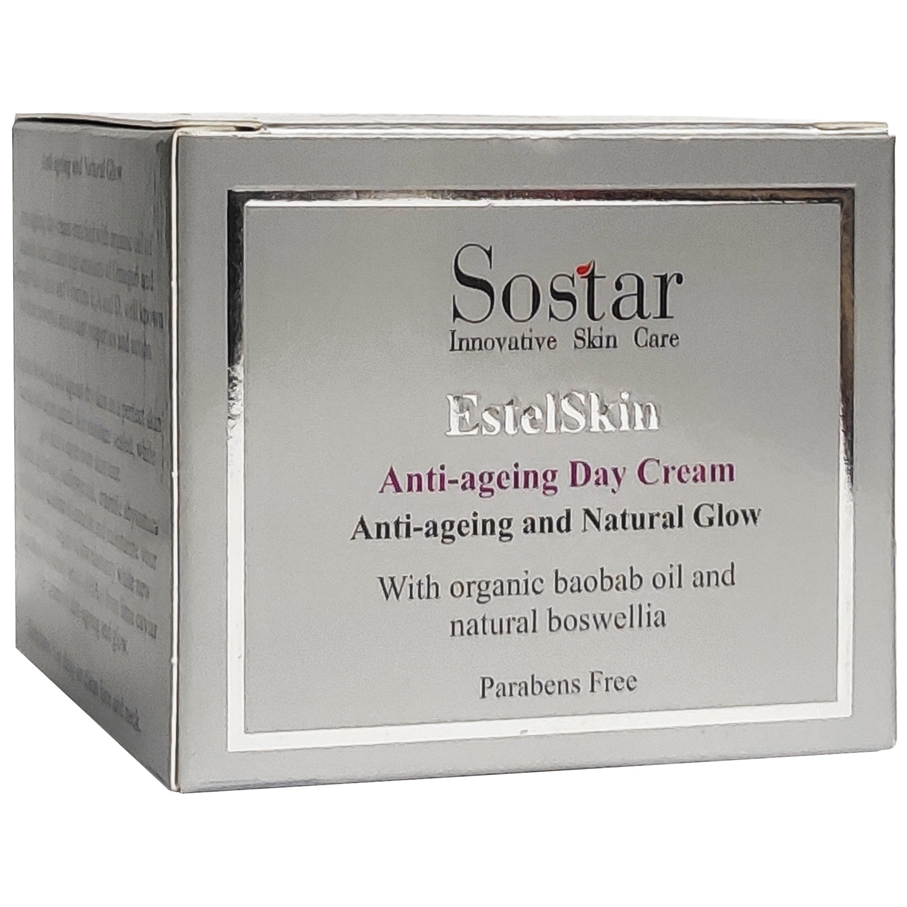 Sostar EstelSkin Anti-ageing Day Cream Αντιγηραντική Κρέμα Ημέρας για Εντατική Αντιγήρανση & Φυσική Λάμψη 50ml